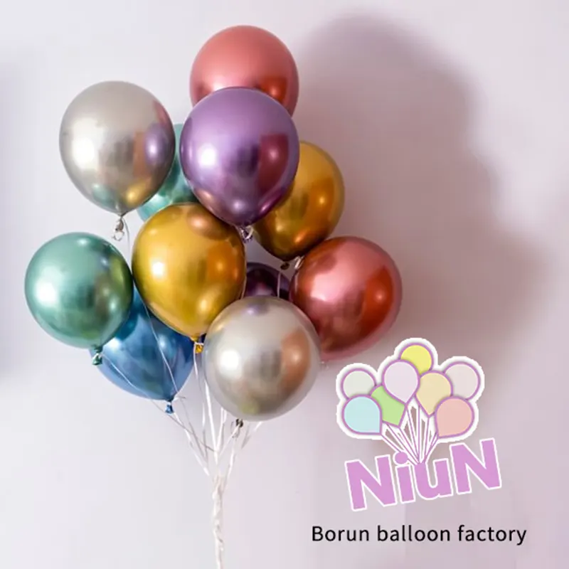Balon Chrome 12 inci Chrome