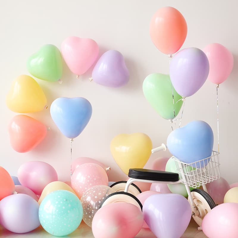 Balon Lateks Jantung 12 Inch