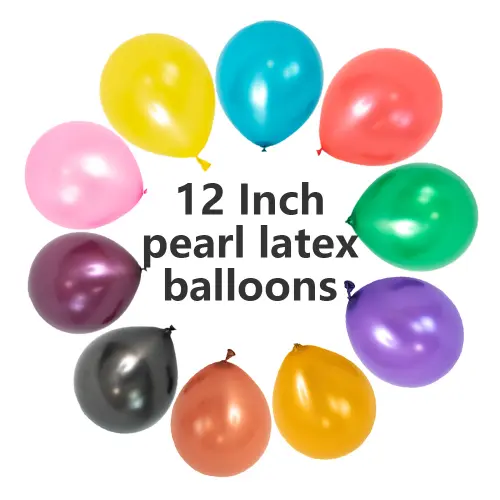 Balon Lateks Mutiara 12 Inch