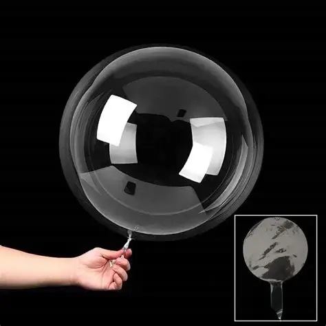 Balon Bobo 18 Inch Clear