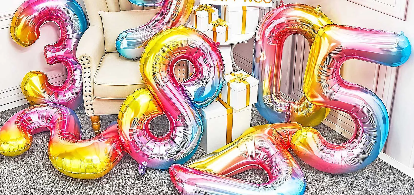 Pambuka kanggo balon aluminium foil.
