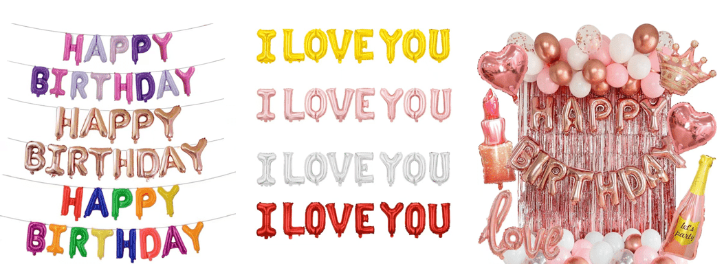 Balon foil layang 16 inci isine aksara apa? Ndhukung kombinasi gratis?