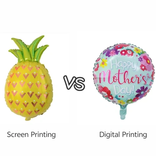 Screen Printing vs Digital Printing: Sing Luwih Apik Kanggo Balon Foil
