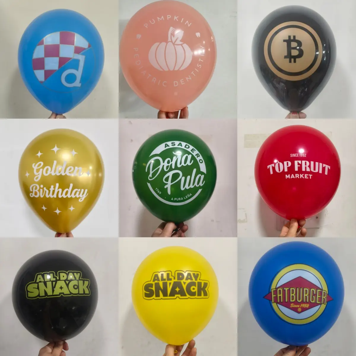 Kepiye Pabrik Nggawe Keselarasan Cetak sing Sampurna ing Balon Logo