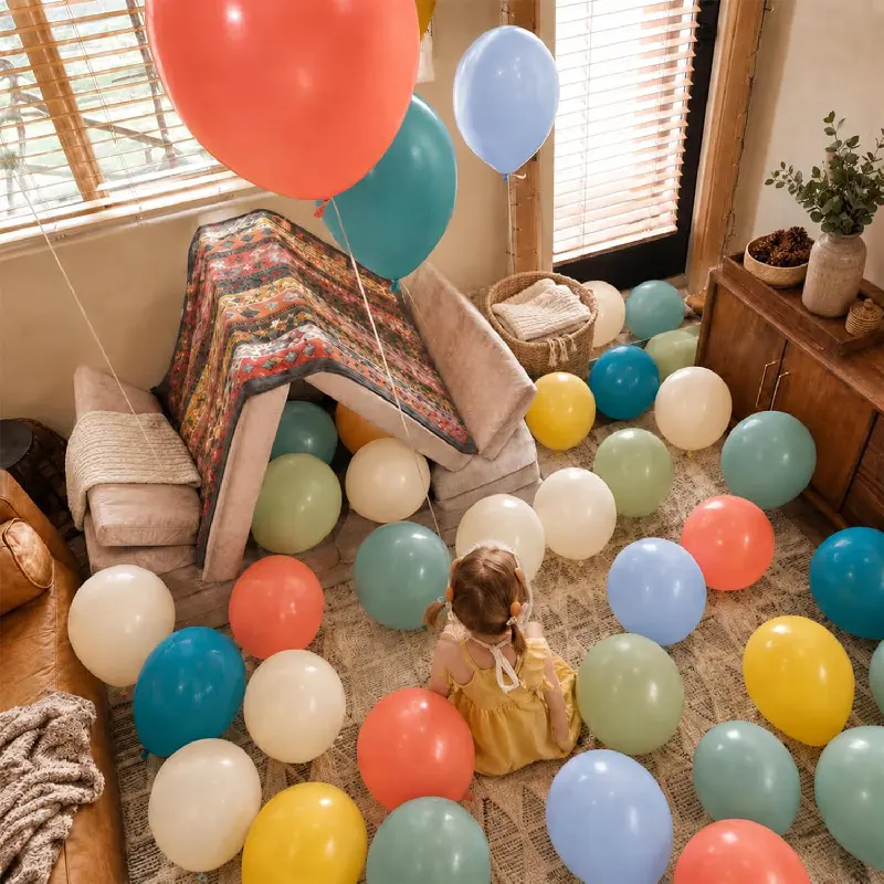 Apa kahanan panyimpenan kanggo balon lateks?