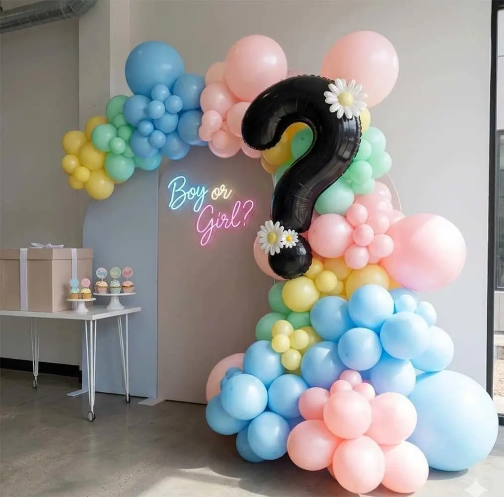Kepiye Produsen Balon Nggabungake Balon Foil lan Lateks ing Set Pesta