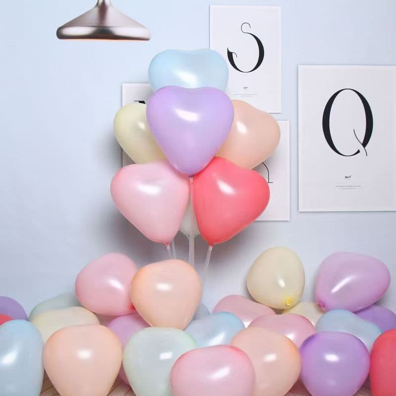Balon Helium Jantung Tresna: Penambahan Apik kanggo Perayaan