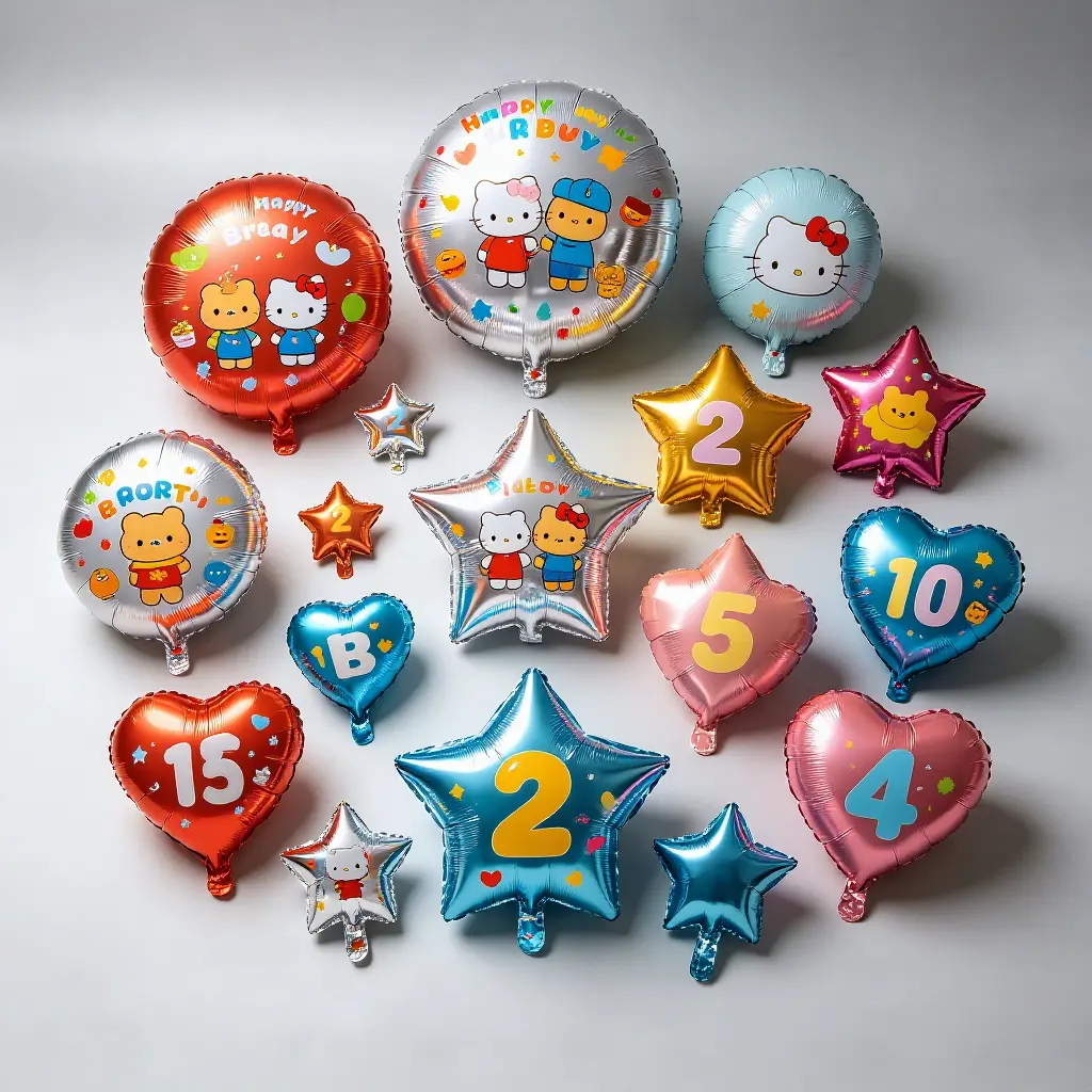 Apa balon foil kempes saka gas?