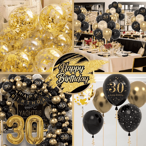 Balon ulang tahun kaping 30