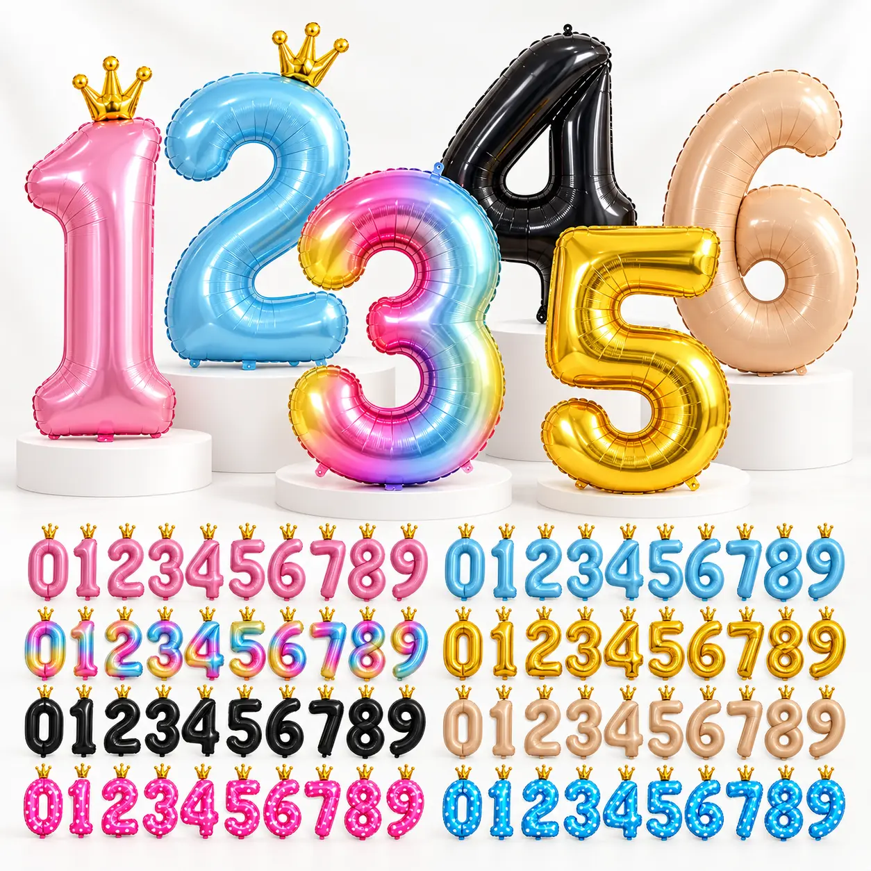 Balon Foil Nomer 32 Inch