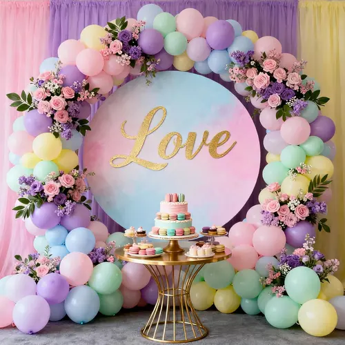 Balon Pesta Macaroon