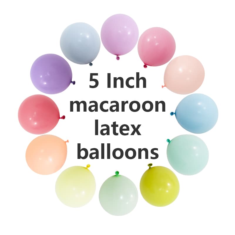 Balon Lateks Macaron 5 Inch