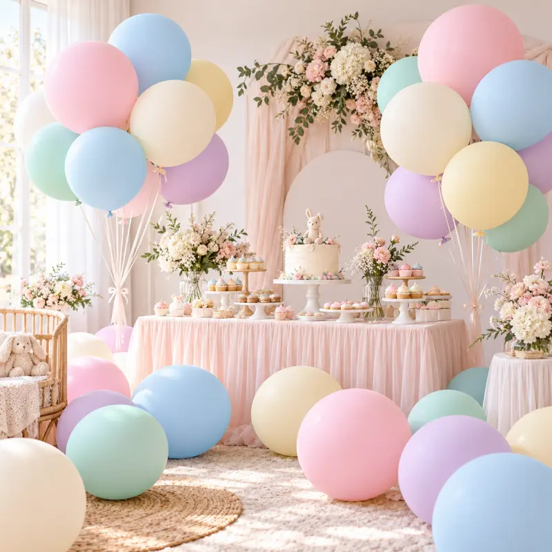 Balon Lateks Macaron 36 Inch