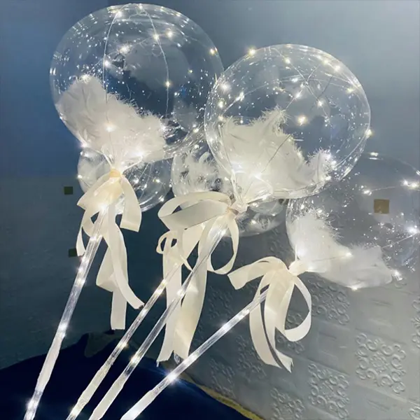 Led Bobo Balon karo Isi Bulu
