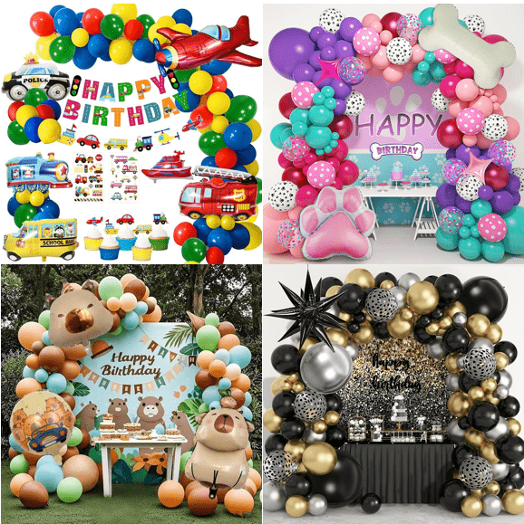 Balon pesta ulang tahun