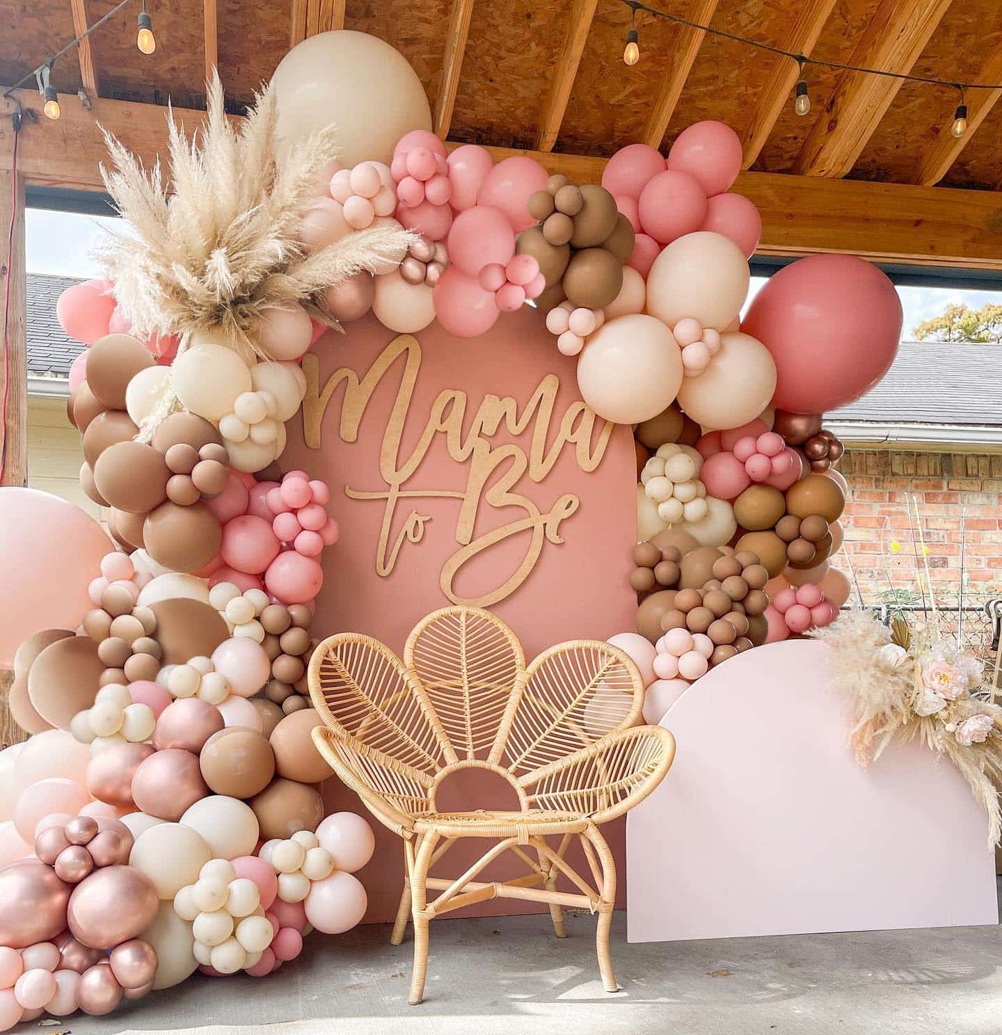 Boho Wedding Balon Garland Arch Kit