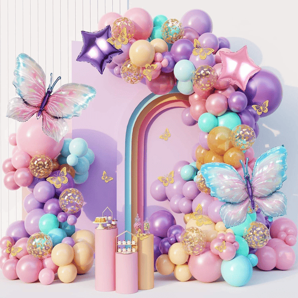 Kupu-kupu Balon Garland