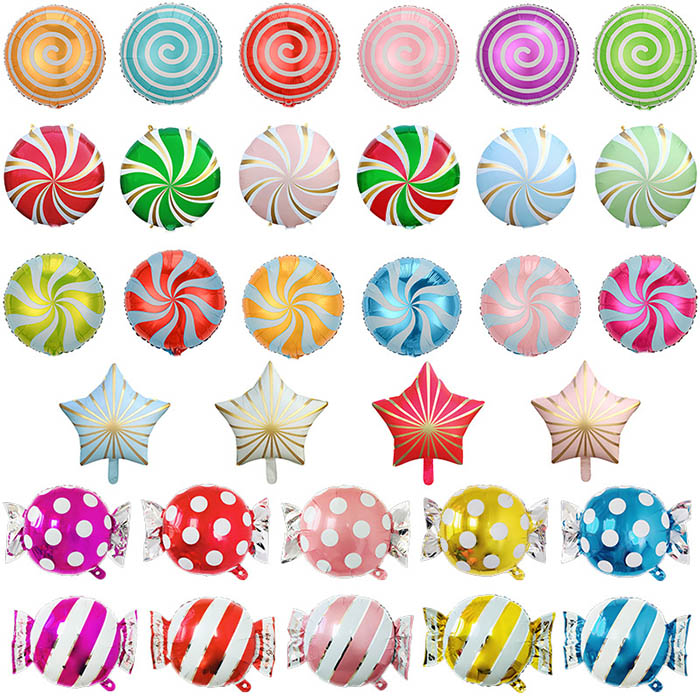 Balon Foil Candy