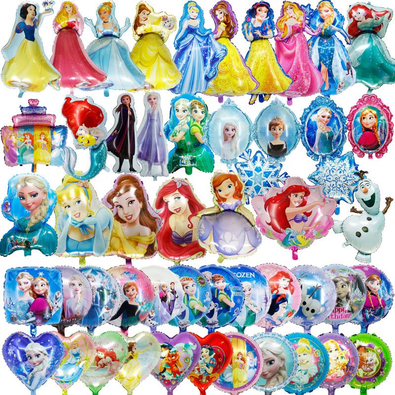 Balon foil disney putri