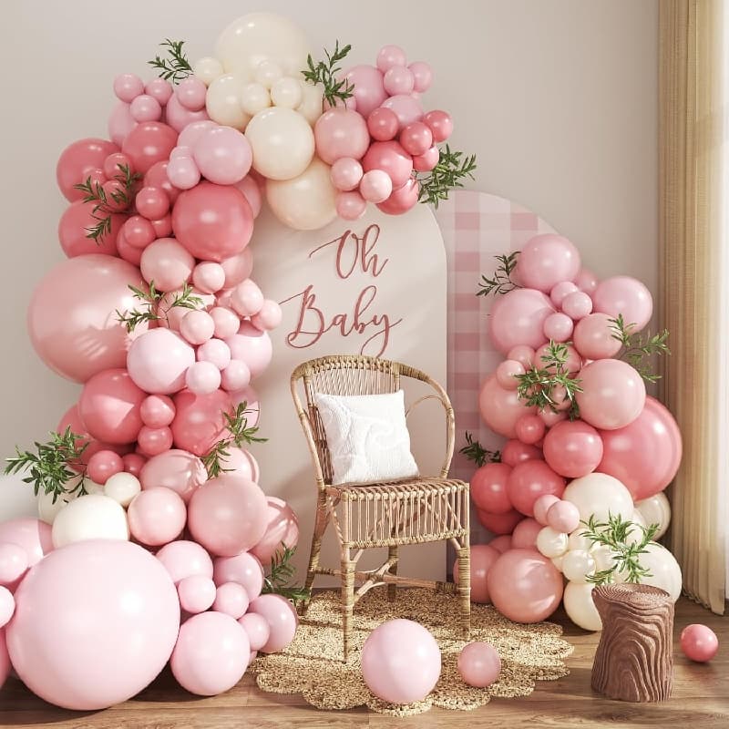 Kit Garland Balon Dusty Pink