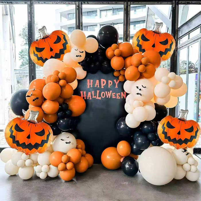 Balon Garland Halloween Garland Arch Kit