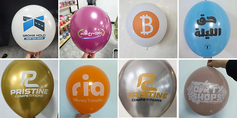 Trademark Logo Printed Balloons