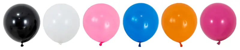 Popular matte balloon colors Popular matte balloon colors