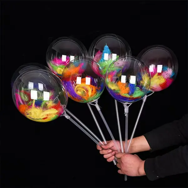 Led Bobo Balon karo Isi Bulu