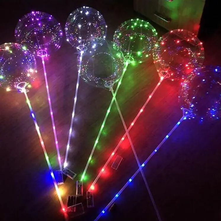 Set Balon Bobo Lampu LED
