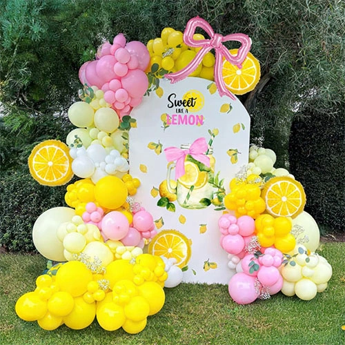 Garland balon lemon