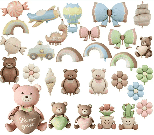 Balon foil matte frosted