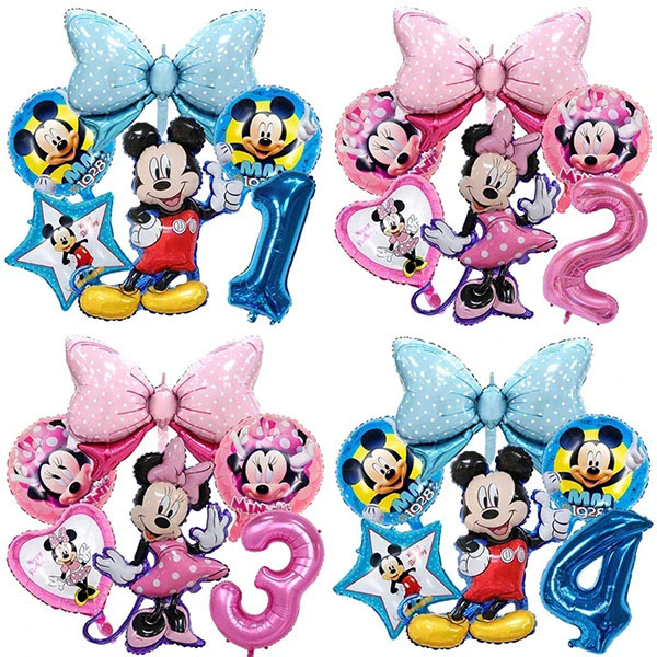 Kit balon foil Mickey Minnie