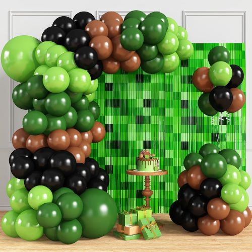 Paket lengkungan balon Minecraft