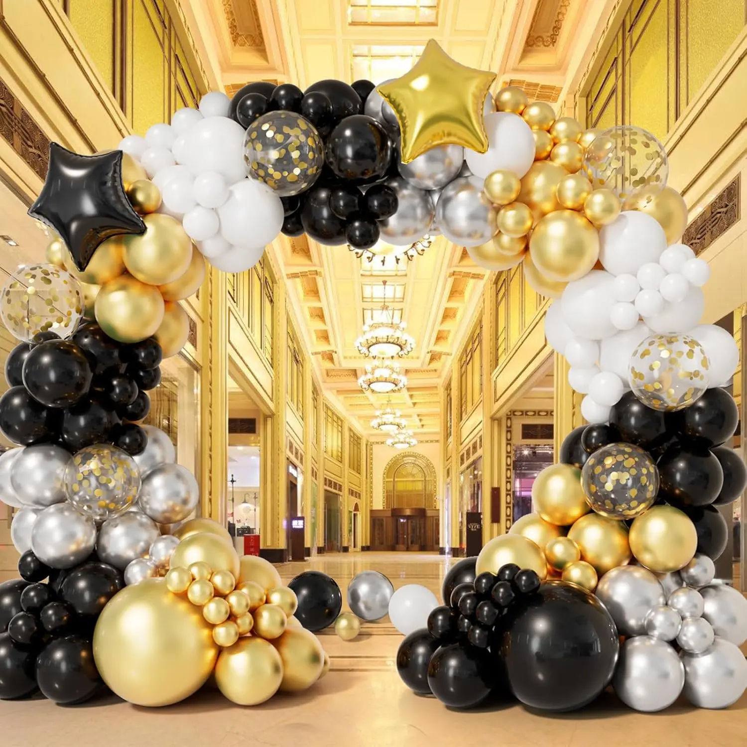 Balon Garland Arch Kits Taun Anyar