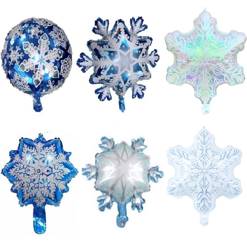 Balon Foil Snowflake