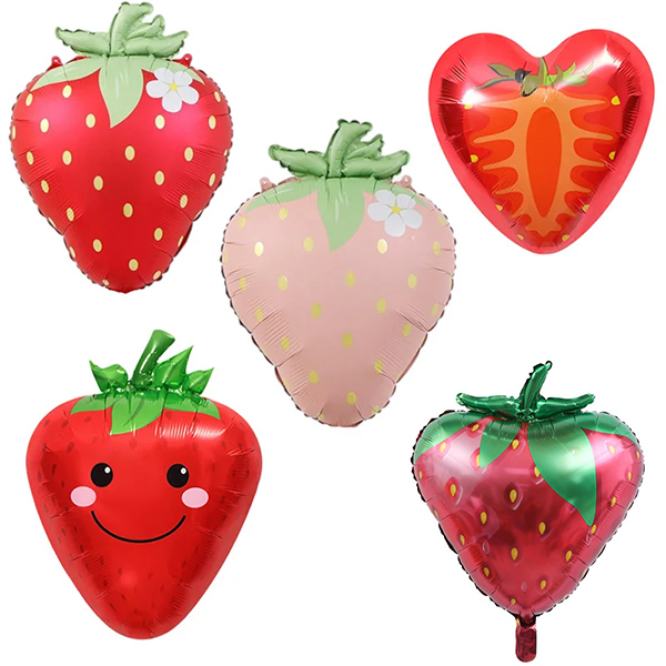 Balon foil strawberry