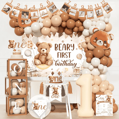 Teddy bear balon arch