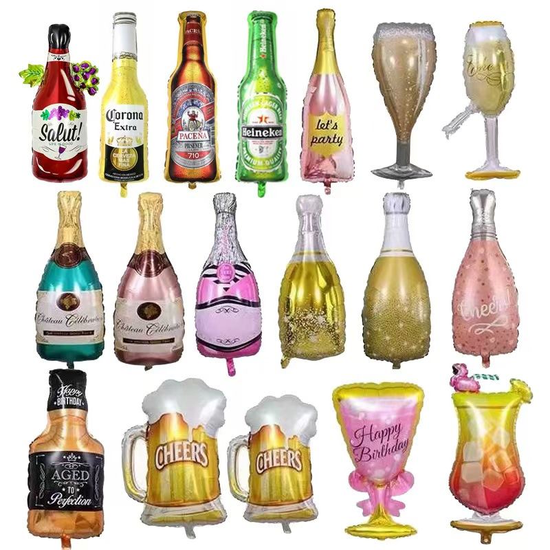 Balon foil foil anggur